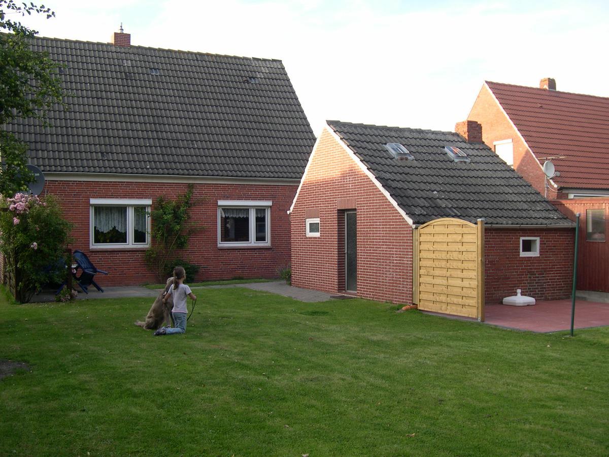 Ferienhaus Klabautermann Hage Buitenkant foto